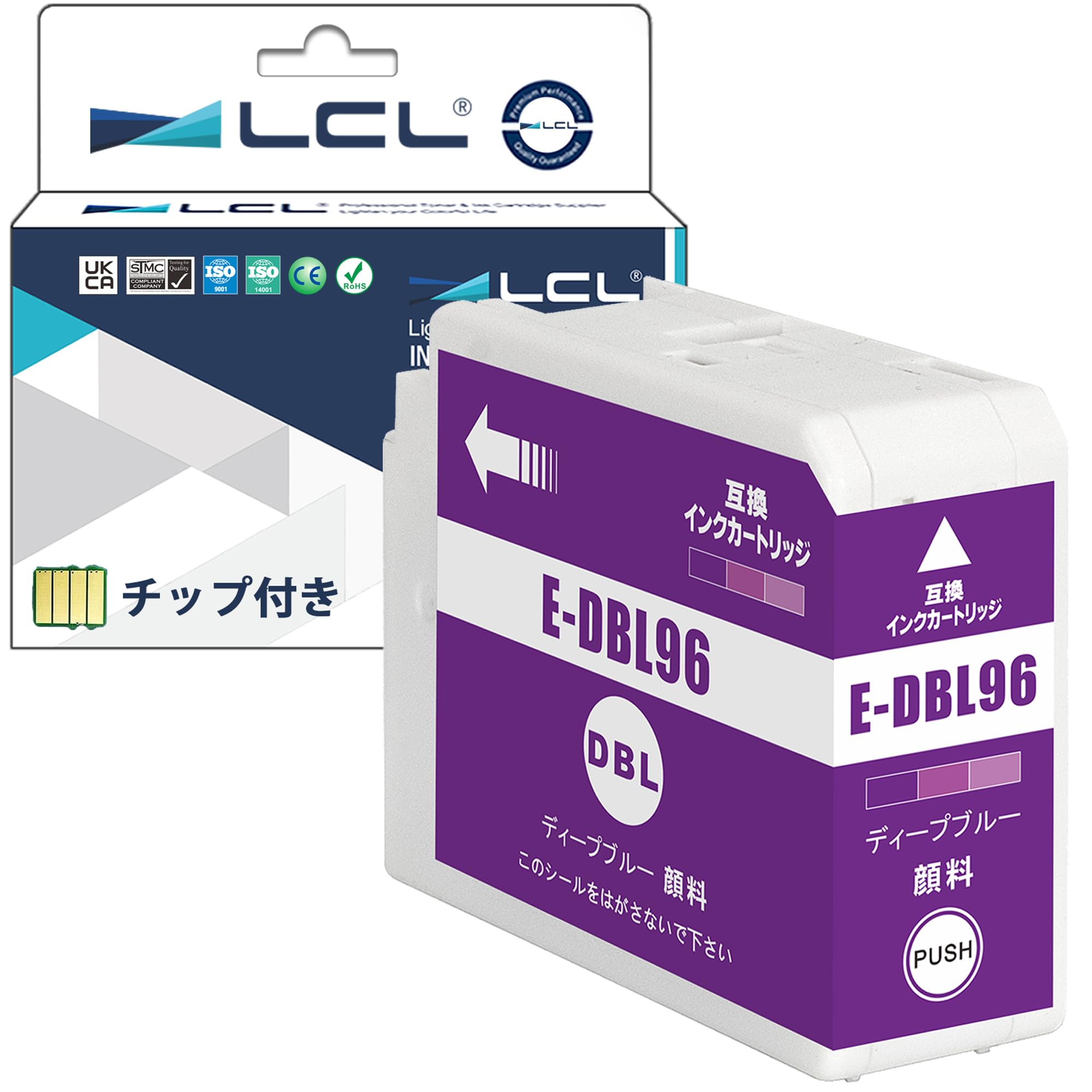 Amazon.co.jp: LCL エプソン用 互換インク カートリッジ ICDBL96 SC