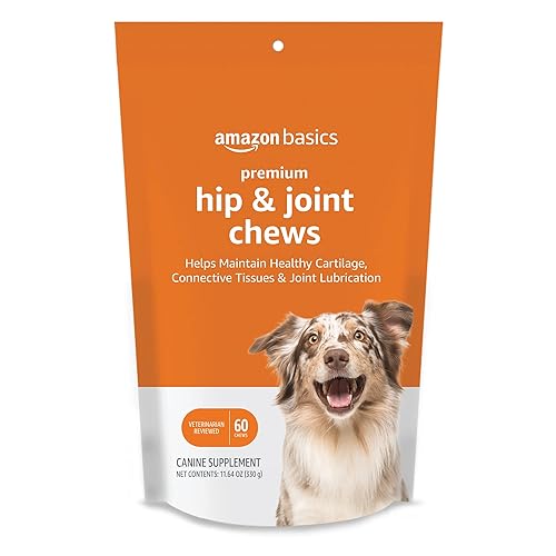 Amazon Basics Premium Dog Hip & Joint Supplement Chews with