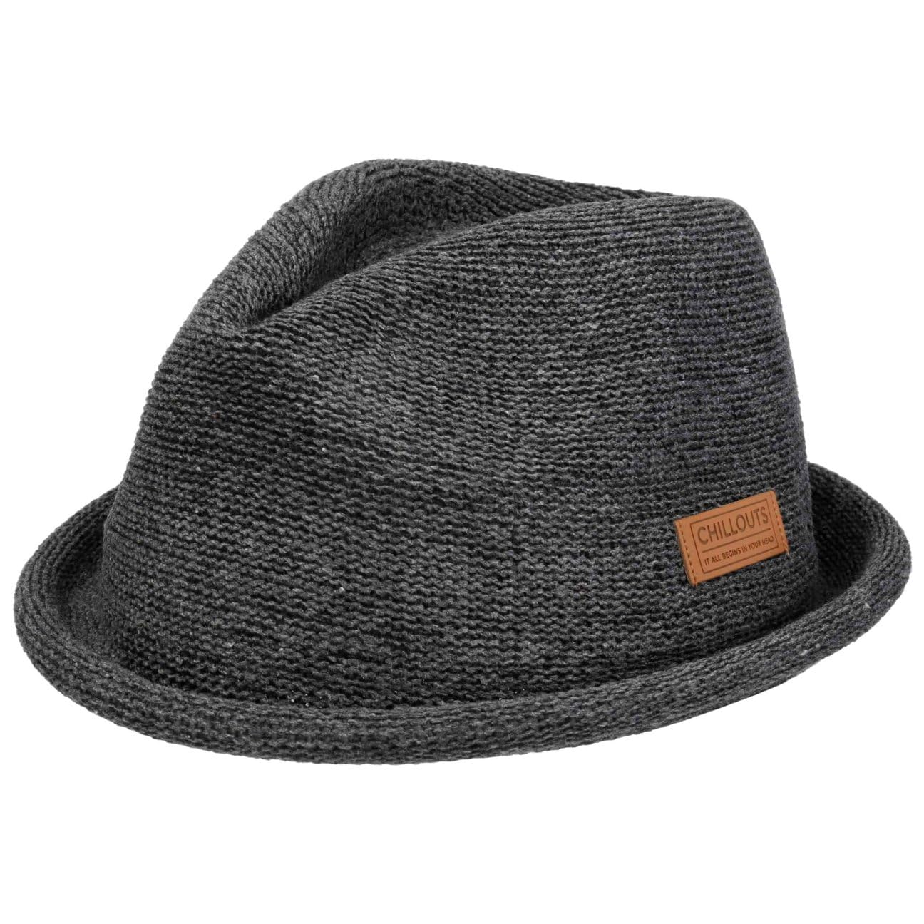 CHILLOUTS Tocoa Player Cloth Hat Men - Beach Summer Garden Spring-Summer - S/M (55-57 cm) Anthracite
