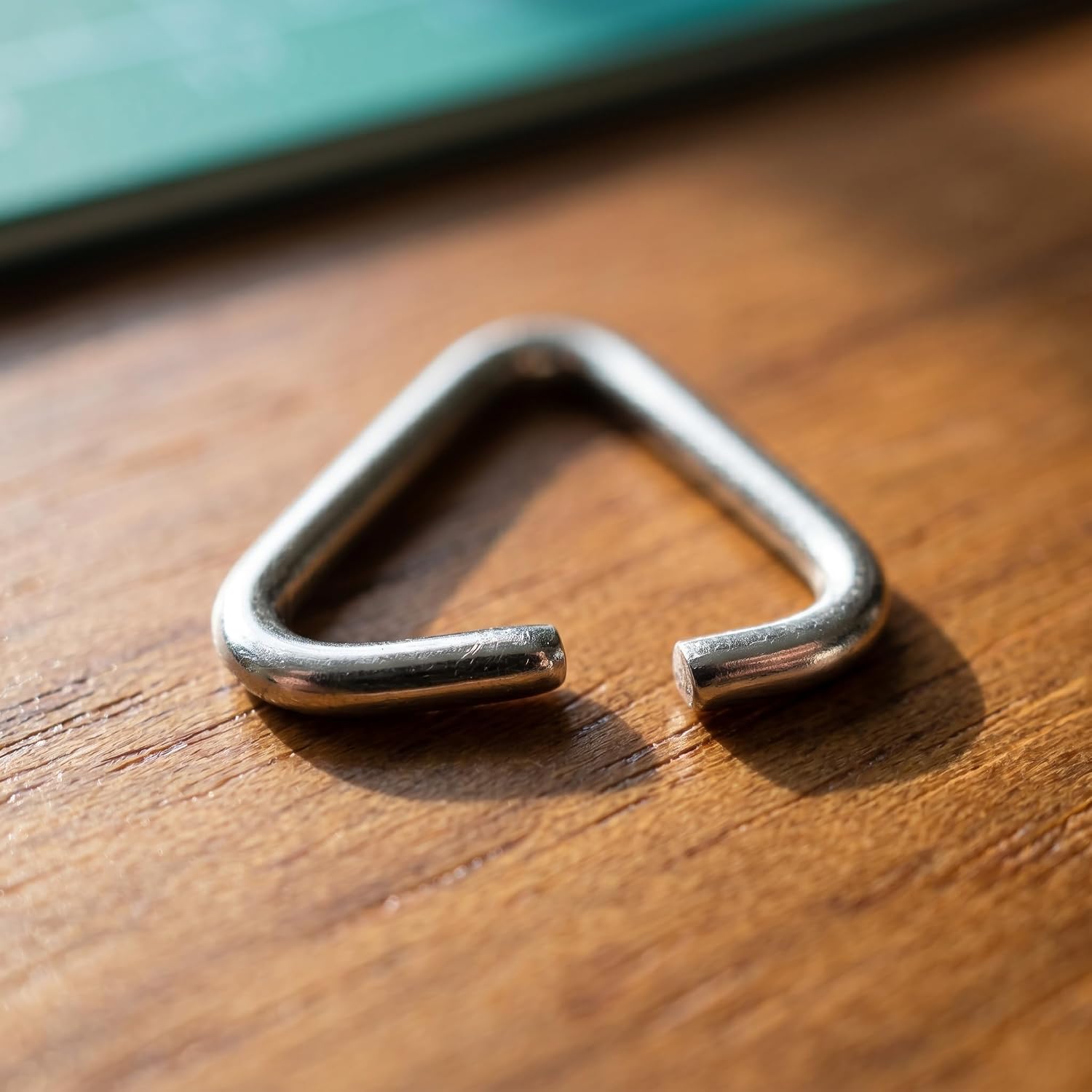 100PCS Triangle Open Jump Rings, 15mm Silver Open Connector Rings for Jewelry Making, Decoration, DIY Accessories, Charms, Pendants and Craft Projects