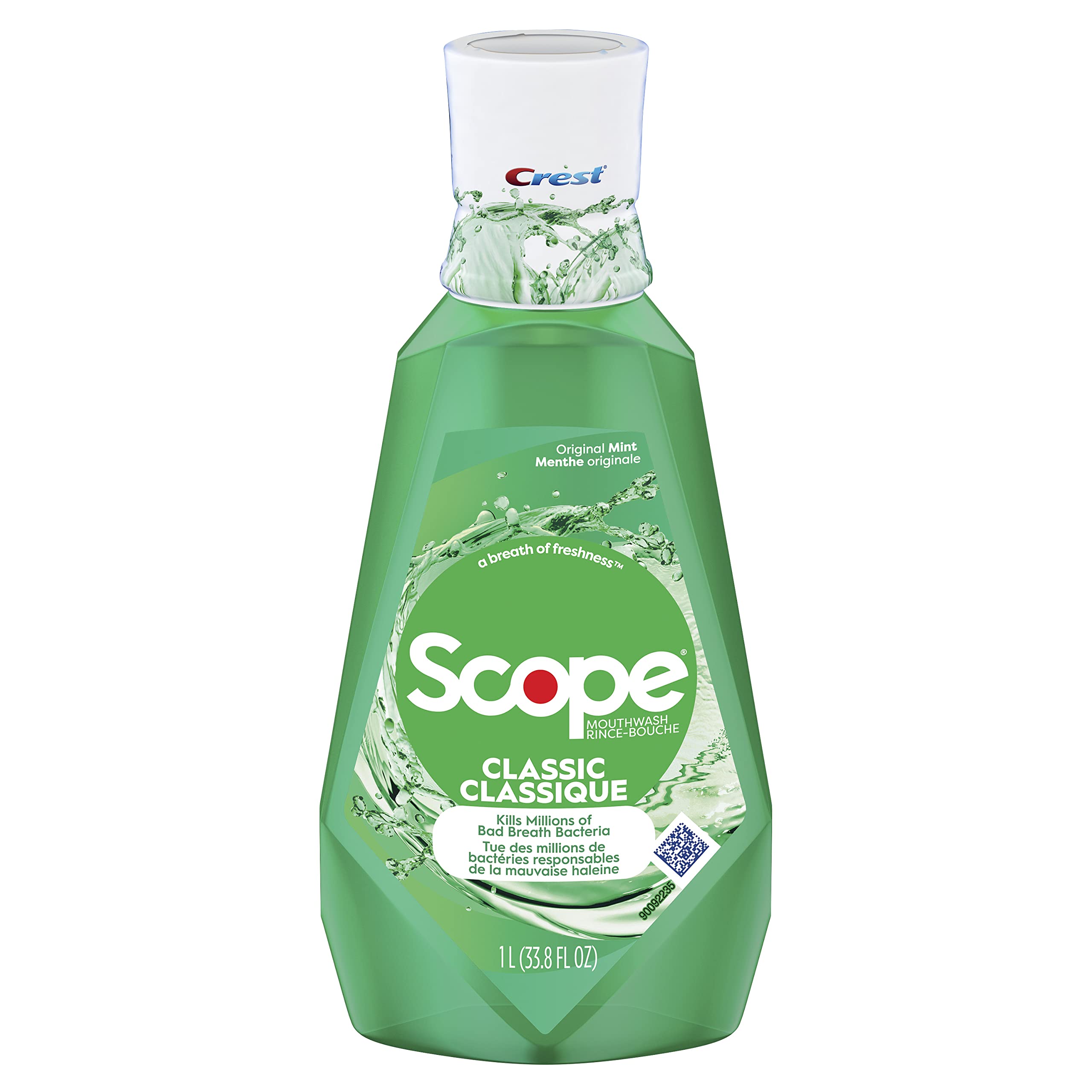 Amazon.com : Crest Scope Formula Classic Mouthwash, original, 33.8 