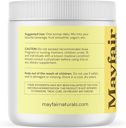 Miniatura 3 de Suplemento en polvo de glicinato de magnesio, con Ashwagandha y musgo marino irlandés, apoya la fuerza ósea y la relajación muscular, 30 porciones