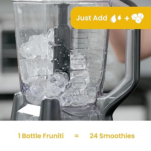 Miniatura 4 de Fruniti Mezcla de batido de mango, inmunidad + antioxidantes, sin azúcar añadido, vitamina C, zinc y equinácea, piña, manzana, plátano, puré de