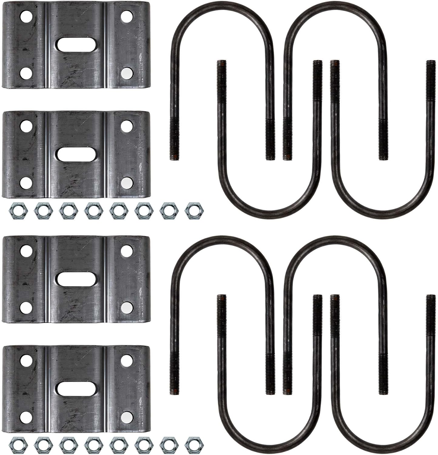 The Trailer Parts Outlet - 5/8" Trailer U-Bolt kit for 5" Tube 10000 lb Axles