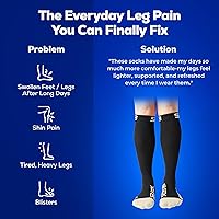 Vista 5 de SB SOX - Calcetines de compresión (20-30 mmHg) para hombres y mujeres - Calcetines de compresión para usar todo el día, mejoran el flujo sanguíneo