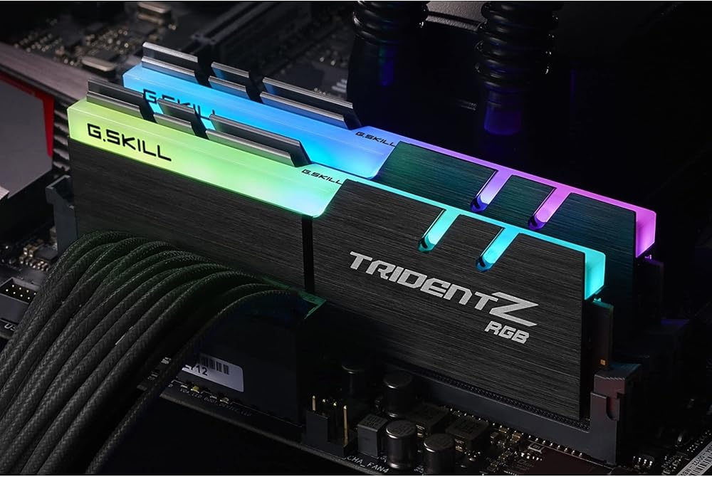 G.SKILL Trident Z RGB, 32GB (2 x 16GB) DDR4-3600MHz Desktop Memory Model with CL17 thumbnail 5