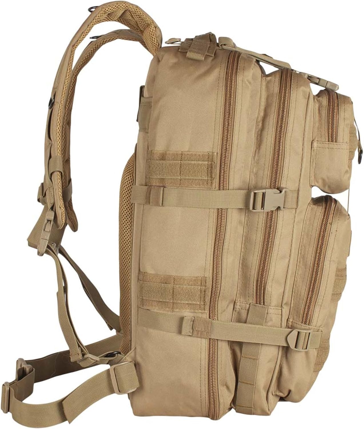 FOX OUTDOOR PRODUCTS Stryker Transport Pack | 48L MOLLE Tactical Backpack with Organizer Pockets, Gear Straps & Hydration Sleeve