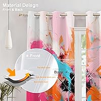 Vista 1129 de Cenefas de cocina modernas con patrón de cobre marrón dorado para ventanas, cenefas opacas abstractas de marcas de arañazos y cortinas opacas