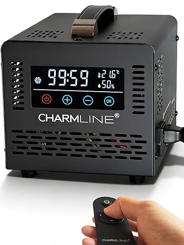 Charmline generatore di ozono smart per eliminazione odori in stanze,