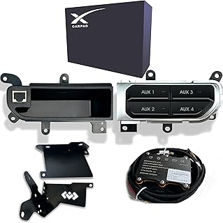 Auxiliary Switch Bank Kit, OEM Style Plug&Play Aux Switch Panel Dash 4 Buttons 4x30A for Wrangler JL 2018-2023 & Gladiator... Price In India