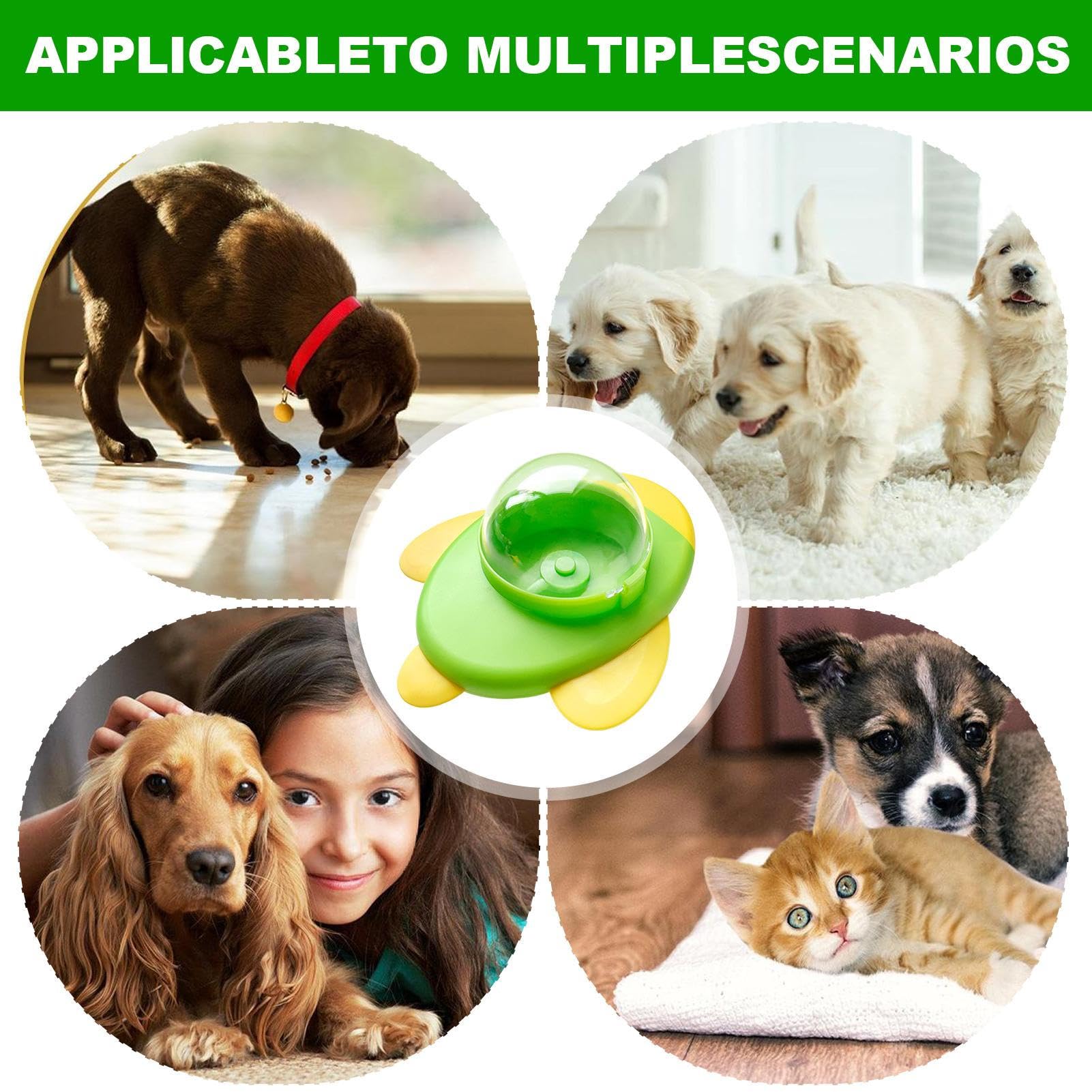 Generico Gioco Rompicapo per Cani | Pallina Alimento Cibo Puzzle per Cani,Gioco Cognitivo Antingozzo Cura Noia Addestramento Stimolo Mentale Intrattenimento Interno