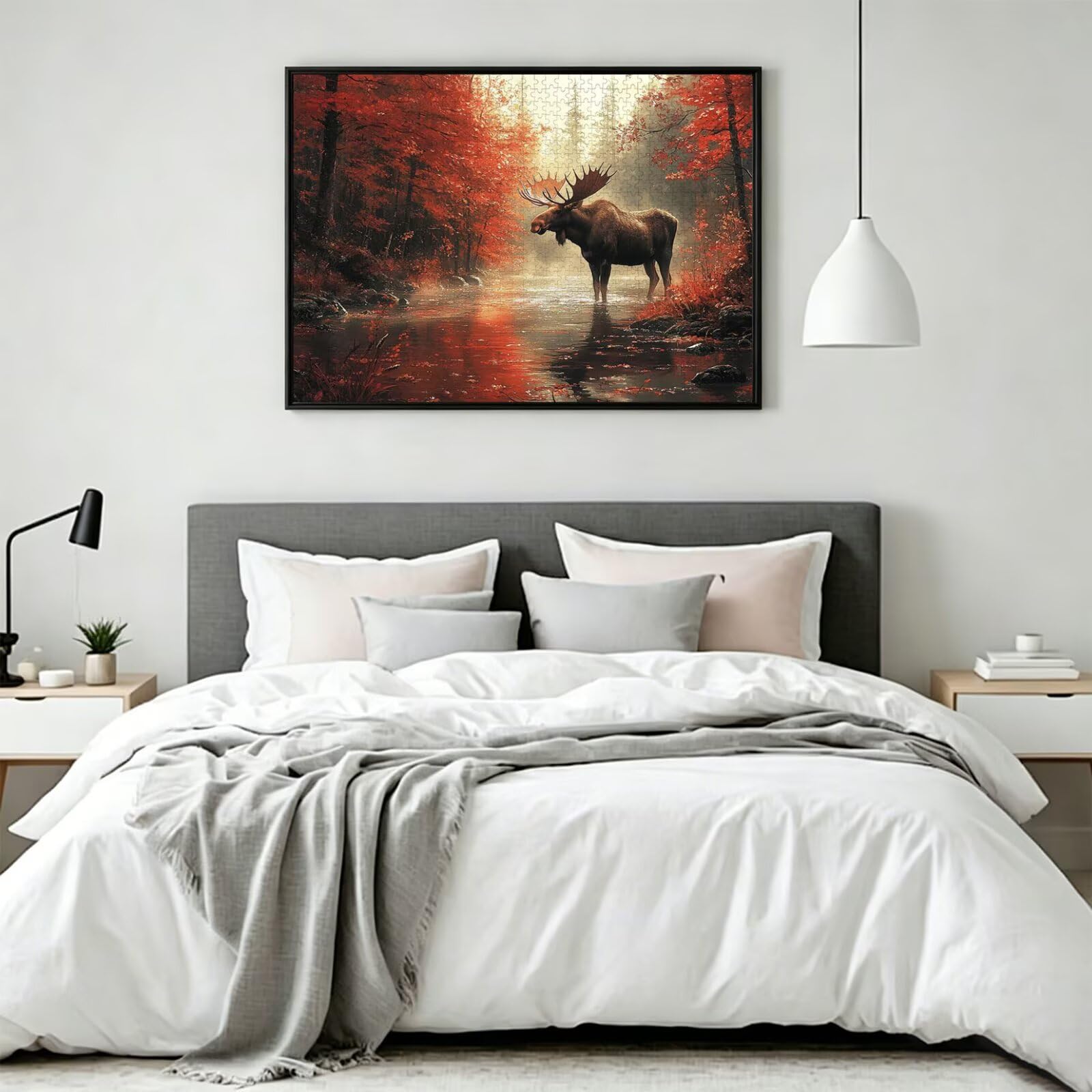 Puzzle 1500 Piezas Bosque Puzzle de Madera Desafiante, n-724