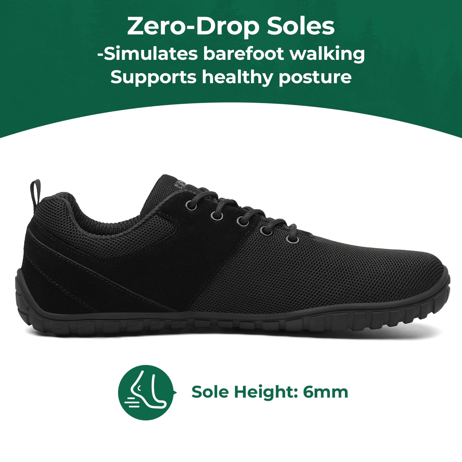 SAGUARO Scarpe Barefoot Minimaliste Uomo Donna Leggere Scarpe a Piedi Nudi con Zero Drop Soles e Wide Tox Box Gr.36-48