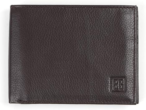 boxed-gifts Mens RFID Protection Genuine Leather Bi-Fold Wallet - Sleek and Stylish Design