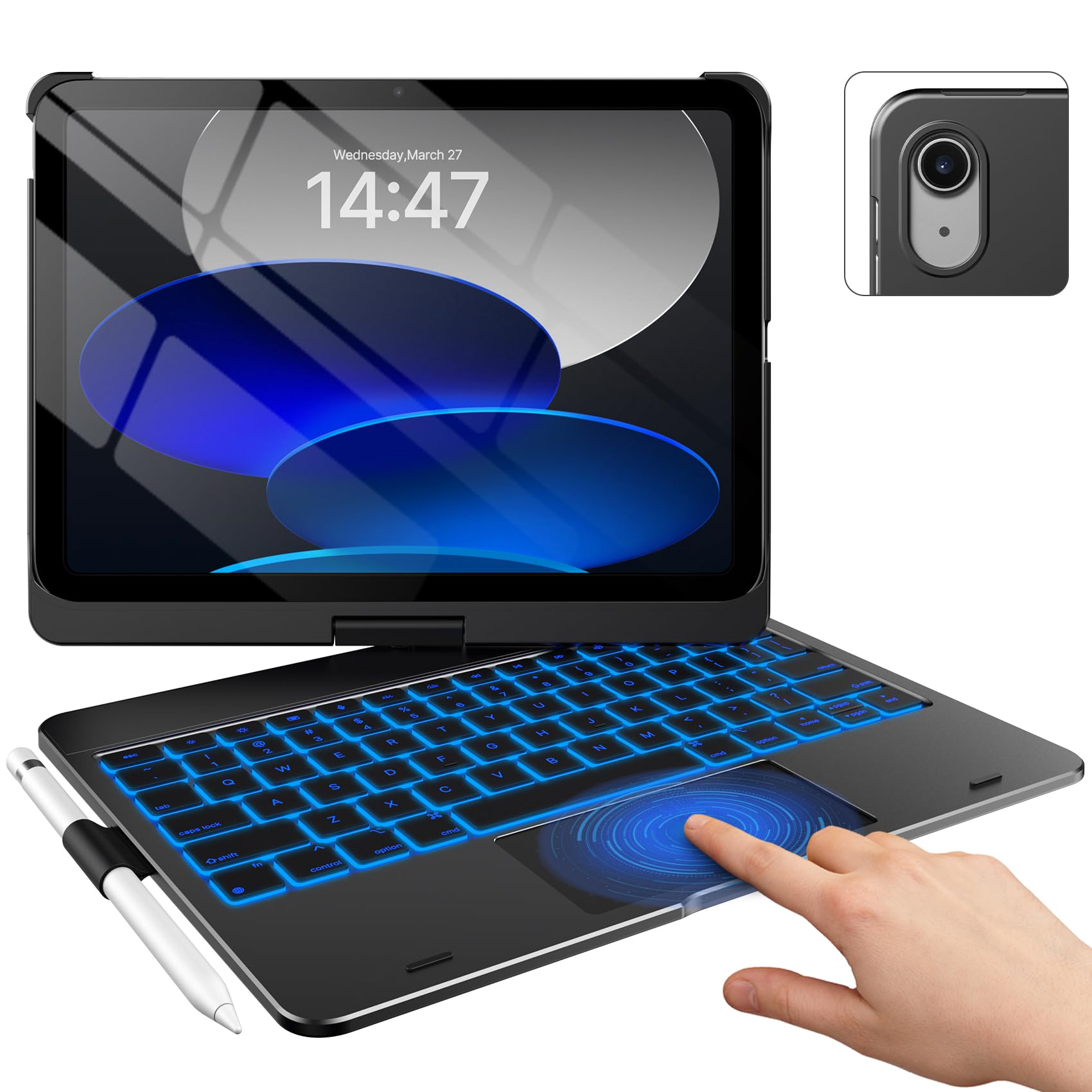 Amazon.co.jp: typecase (タイプケース) Touch iPad 第11世代 第10世代