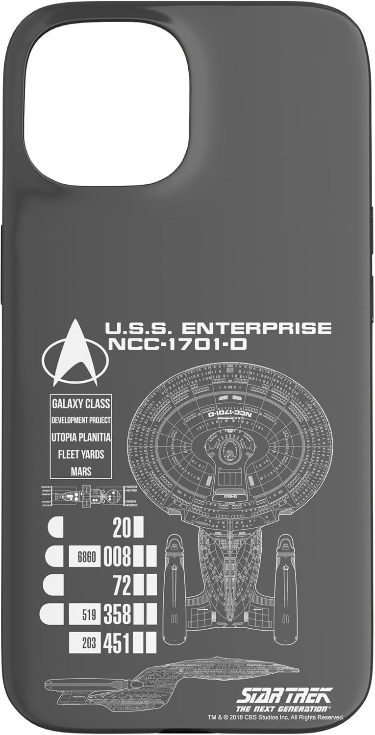 Star Trek: The Next Generation U.S.S. Enterprise NCC-1701-0 Case for iPhone Air