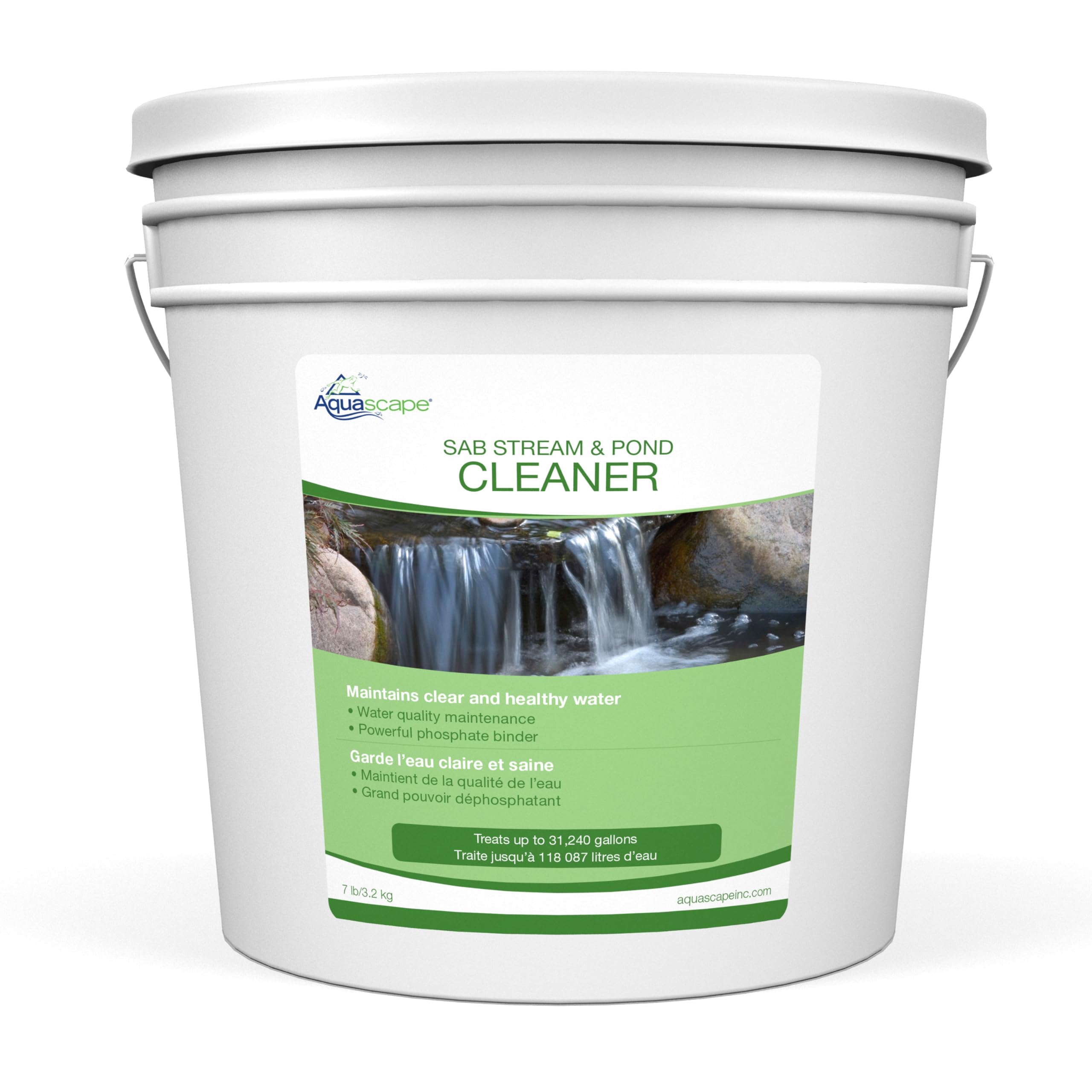 SAB Stream & Pond Cleaner Water Treatment, 7 lb, Granular | 98896