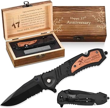 17 Seventeen Year Wedding Anniversary for Him Gift, Husband, Men, Orchid 17th Marriage Anniversario Gift