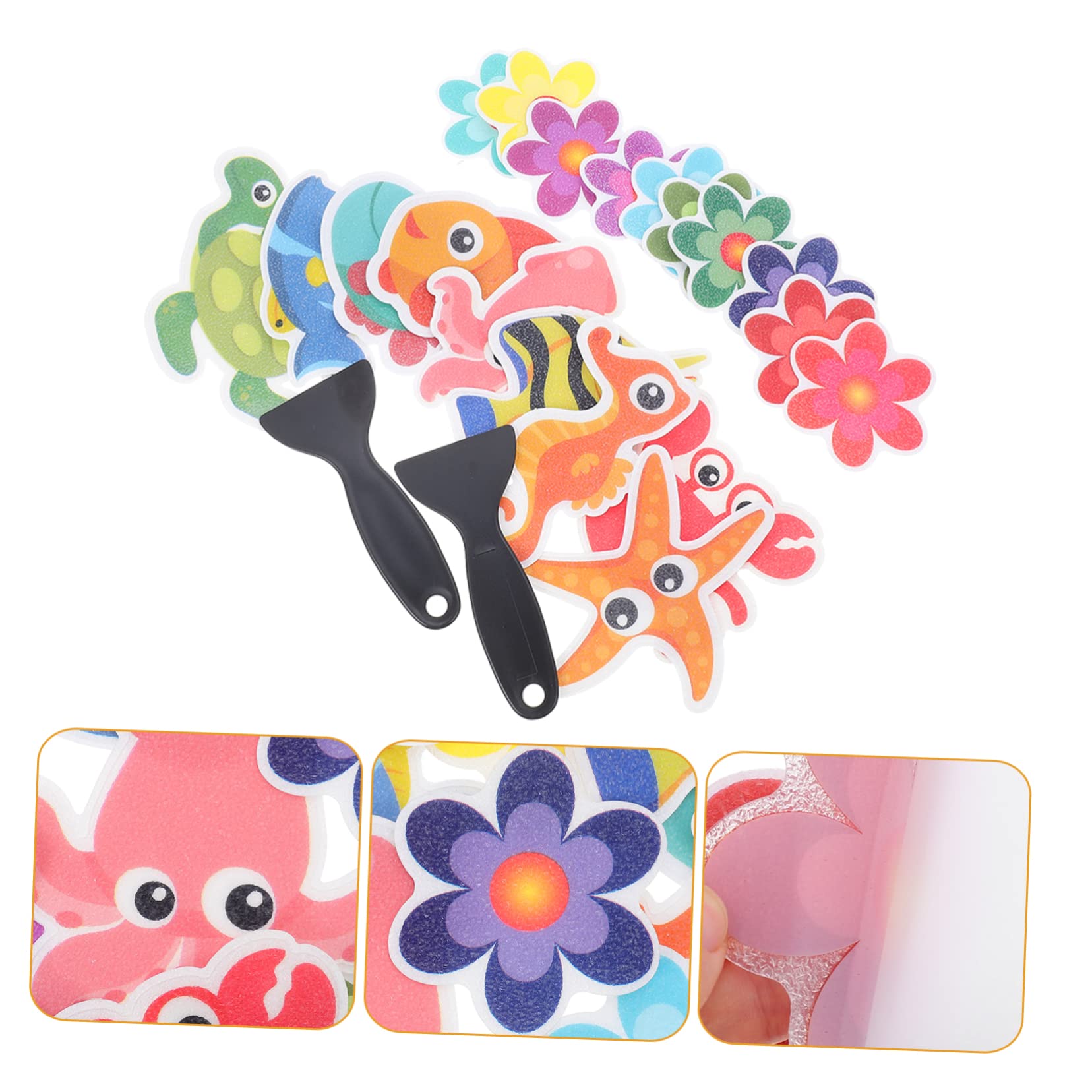 2sets Adesivi Antiscivolo per Raschietto Inclusa per dei e Decorazione del
