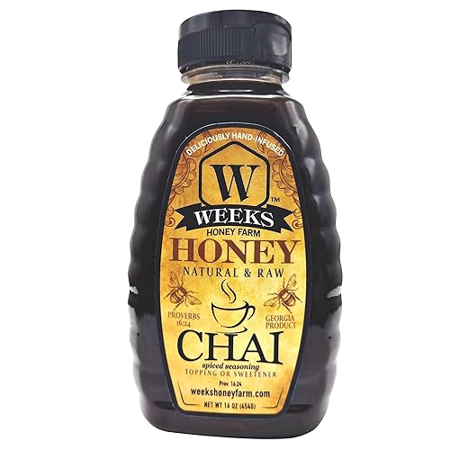 Weeks Chai Honey – Raw Infused Spicy Chai Honey with