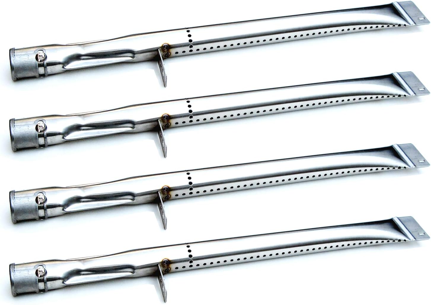 Direct Store Parts DA113 (4-Pack) Stainless Steel Burner Replacement for Model Stok SGP4032N, SGP4130N, SGP4330, SGP4330SB, SGP4331 Gas Grill