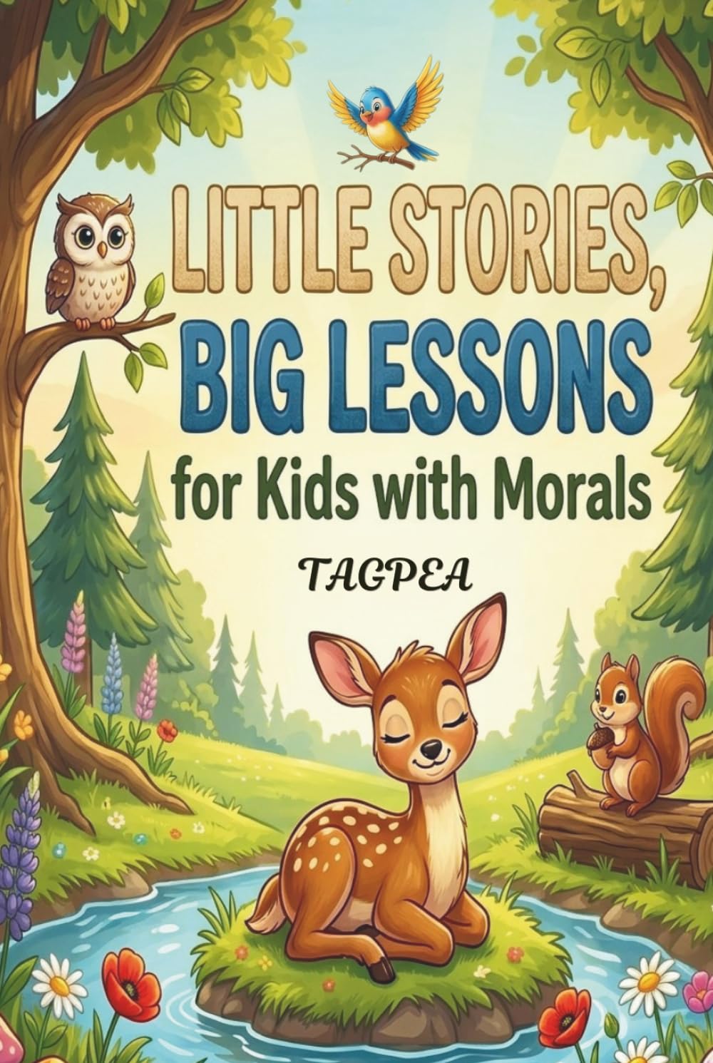 Little Stories, Big Lessons For Kids with Morals: Heartwarming Tales That Inspire Kindness, Courage, and Good Values