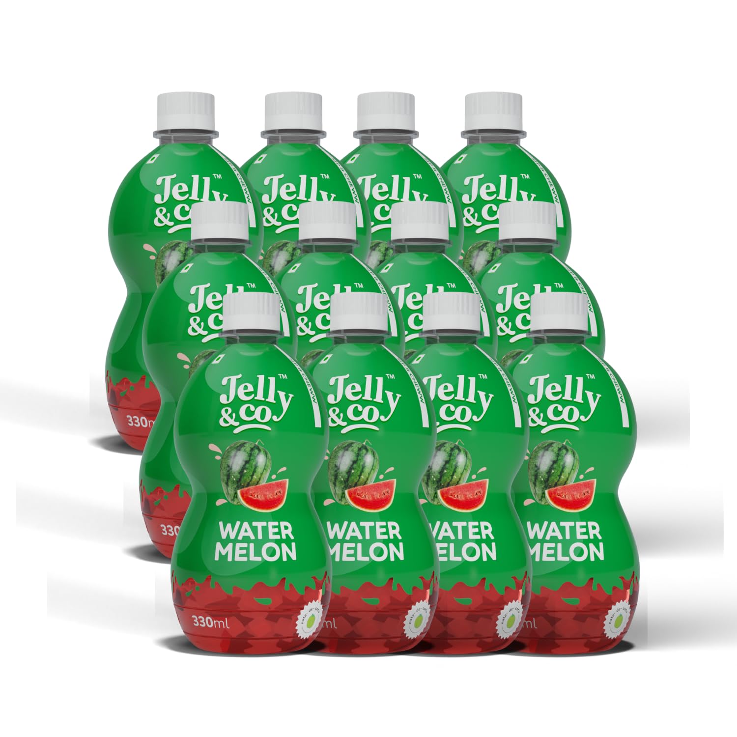 Jelly & Co Watermelon Fruit Juice - 330 ml Each - Pack of 12 | Rich in Vitamin C | No Added Preservatives, No Artificial Colors & Flavours | Goodness of Best fruits | Daily Dose of Fruit Nutrition | Tasty, Refreshing & Energising Drink | (B0CZXXXBZH) Amazon Price History, Amazon Price Tracker