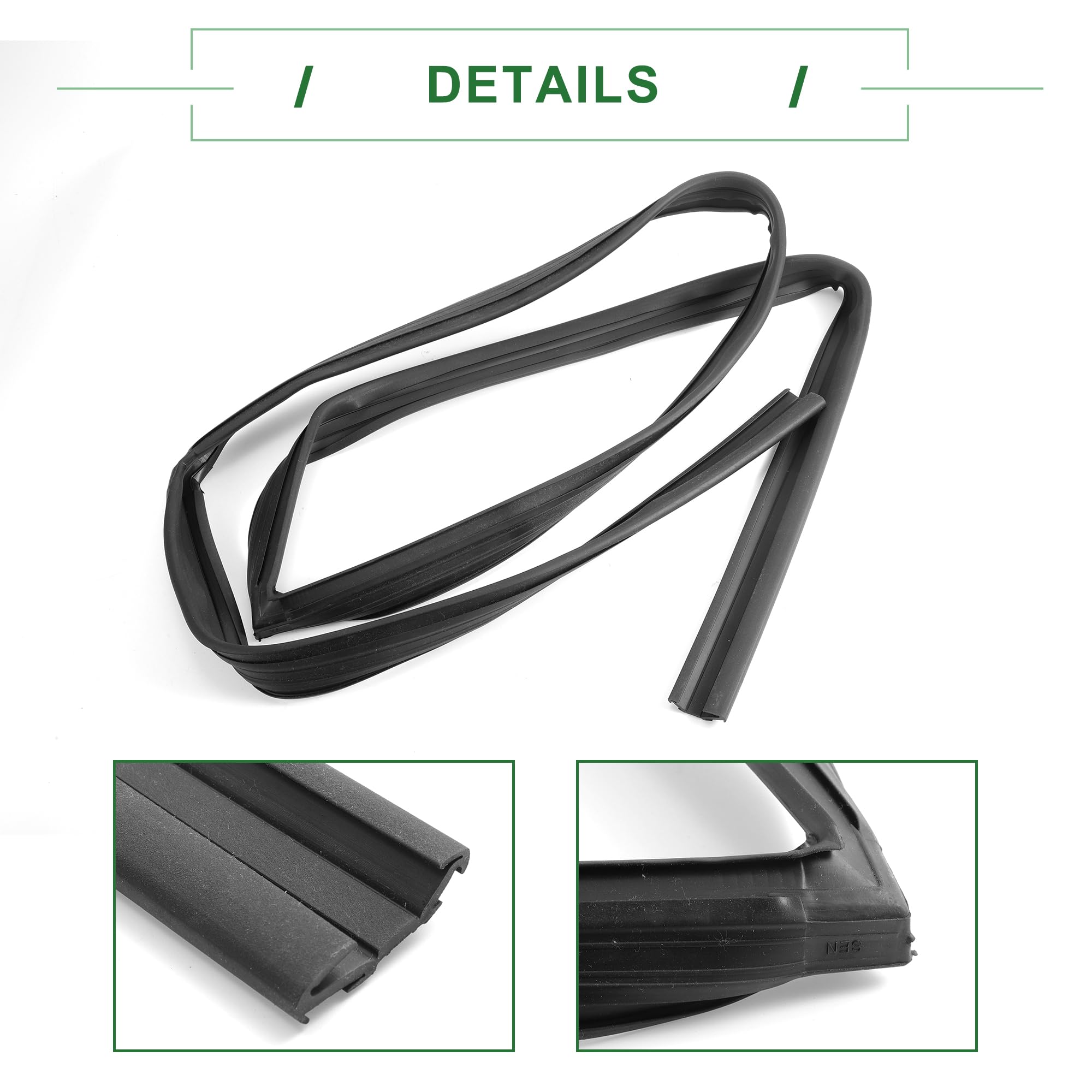 Amazon.com: Motoforti Door Window Run Channel Seal