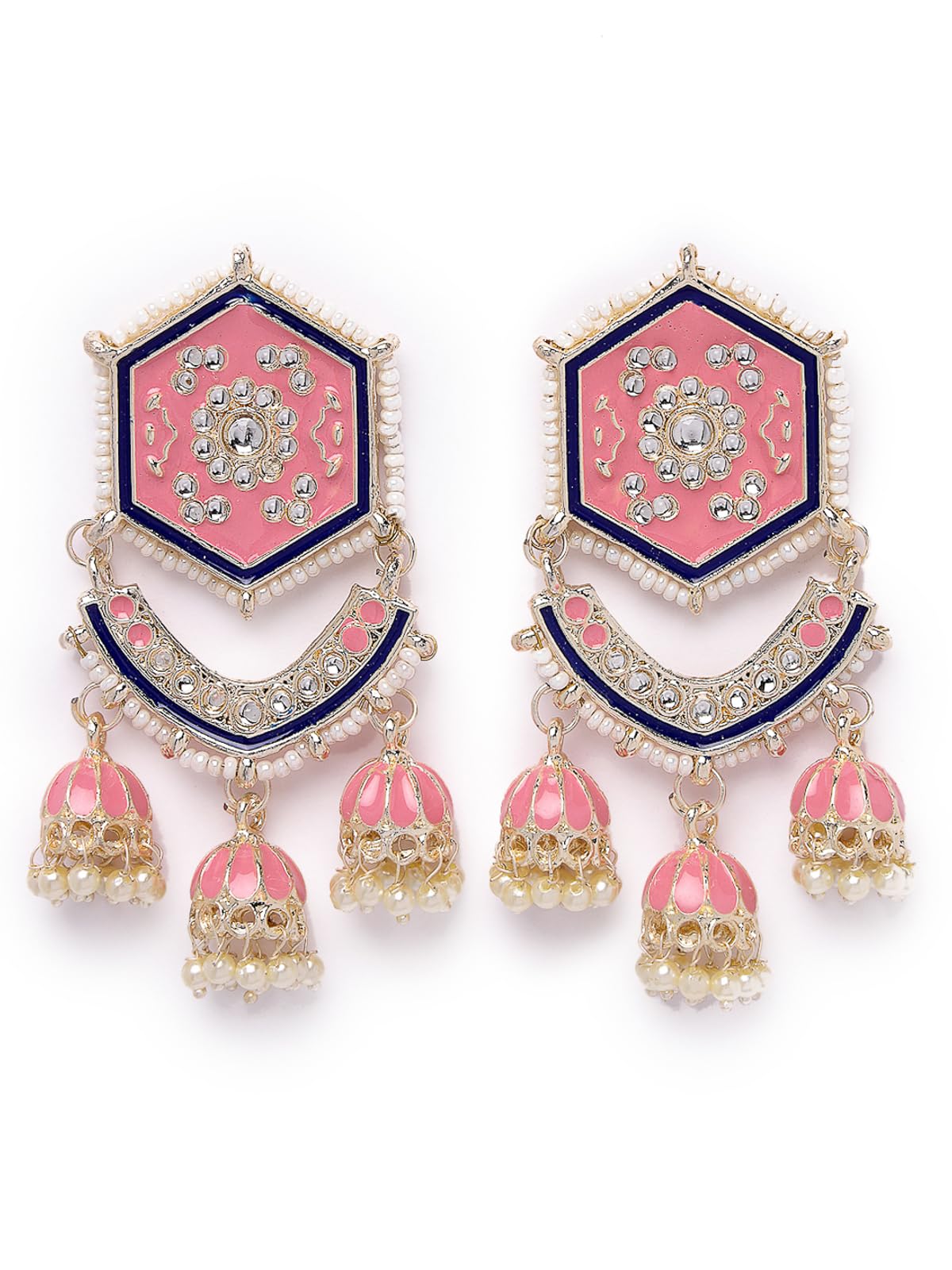 See full amazon price history chart for Studio Sukkhi Fashion-Forward Multicolor Meenakari Gold Plated Kundan Jhumki Earrings For Women And Girls (E105788) Studio Sukkhi Fashion-Forward Multicolor Meenakari Gold Plated Kundan Jhumki Earrings For Women And Girls (E105788) (B0CPLZYFWS) Amazon Price History, Amazon Price Tracker