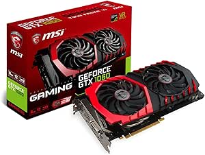 MSI NVIDIA GeForce GTX 1060 GAMING 6 GB GDDR5 Memory Pci Express 3.0 Graphics Card - Black