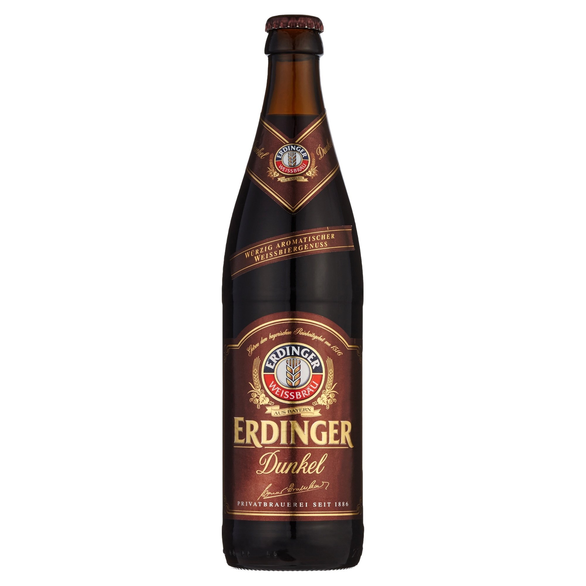 Erdinger dunkel Weizenbier MEHRWEG (20 x 0.5 l)