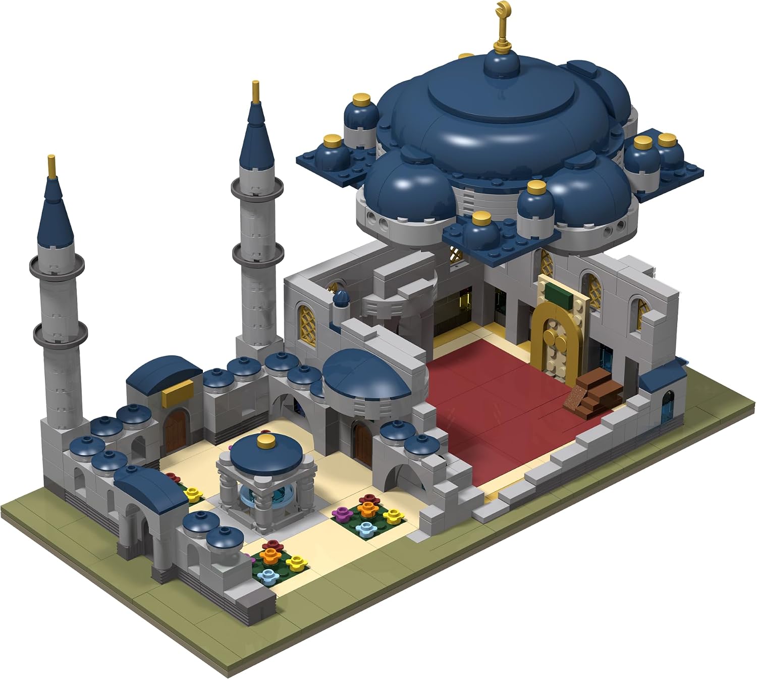 DEENBLOCKS™ Sultan Ahmet Camii Blue Mosque | Build and Learn Educational Building Blocks Toy