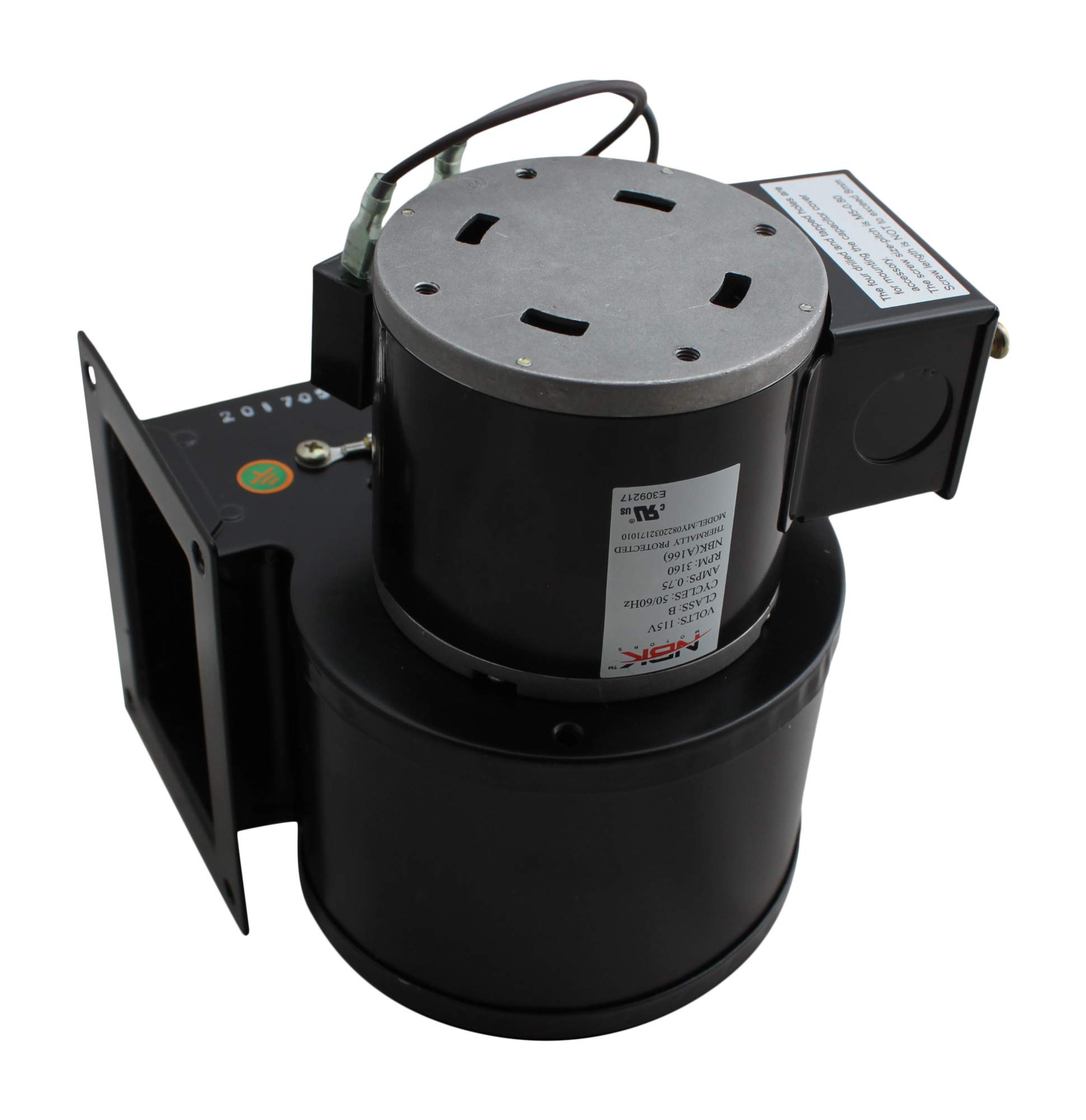 Amazon.com: NBK 12355 Centrifugal Squirrel Cage Blower Fan - A166 