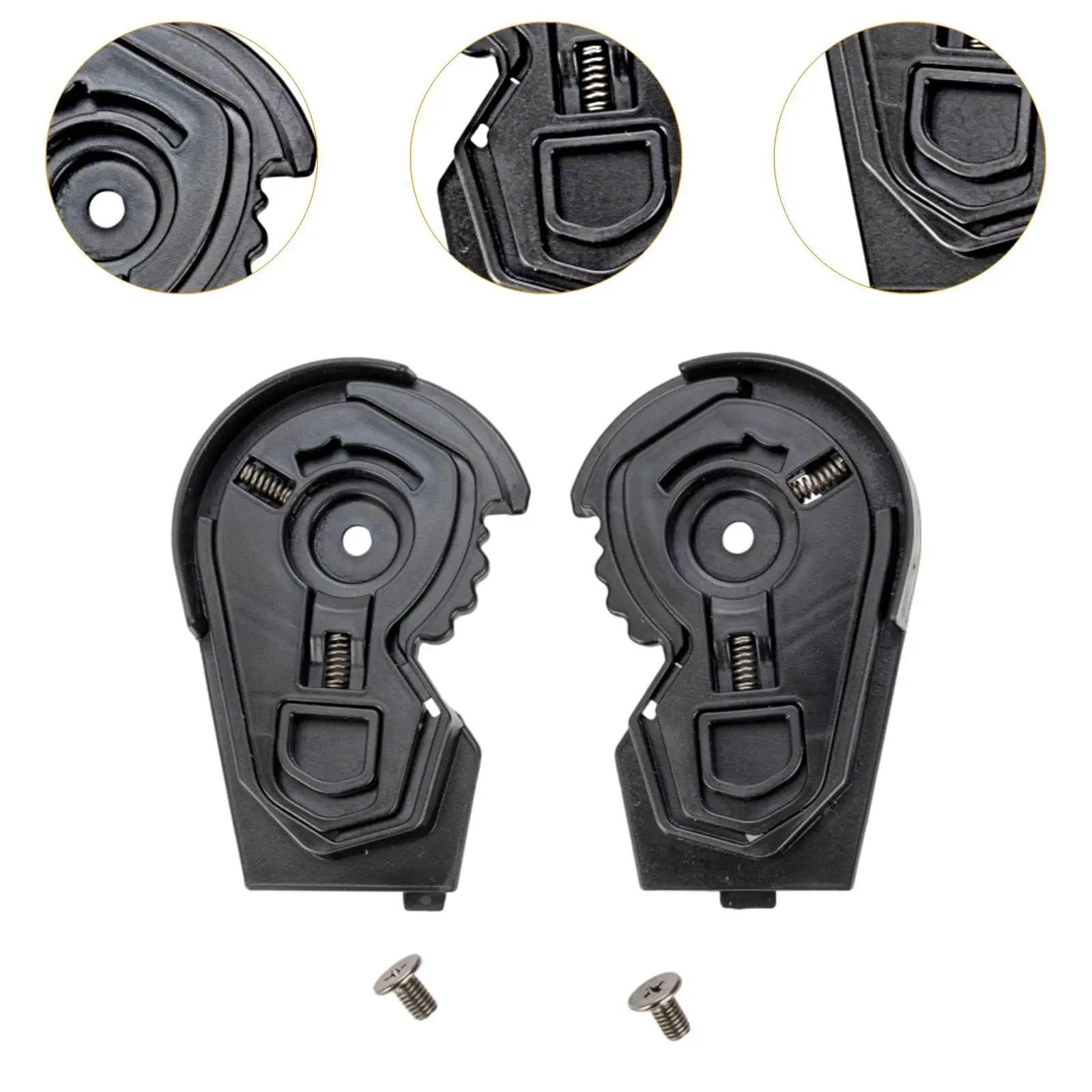 Accessorio piastra base visiera mezzo casco Correzione facile da installare | Per moto 718 a faccia aperta