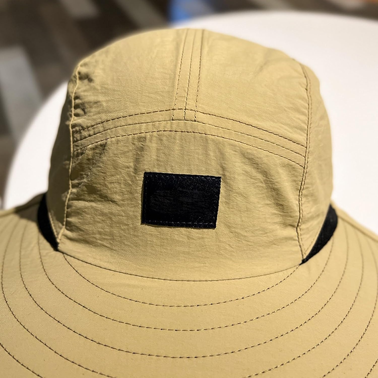 Polyester Outdoor Sun Hat with Neck Cover Windproof Adjustable for Sports Adventures Sun Hat for Outdoor