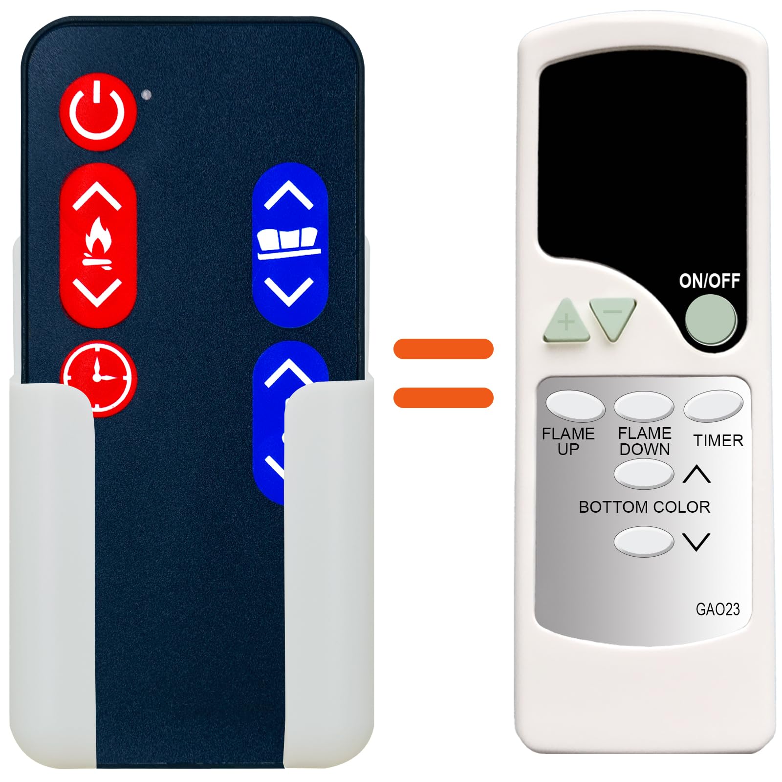 Replacement Remote Control for Signature by Ashley Electric Fireplace EF16-60 W100-22 W901-68