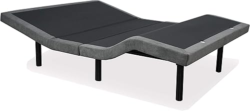 Miniatura 8 de iDealBed 5i - Base de cama ajustable personalizada, soporte de pared, masaje, gravedad cero, cargador USB doble, comodidad de un solo toque, memoria