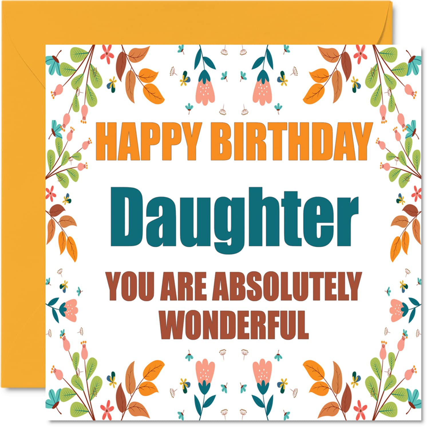 Tarjeta Cumpleaños Hija Tarjeta De Cumpleaños Divertida Para HIJA - De Mamá  Y Papá, Con Mensaje Gracioso, LOL Tarjeta Humor Regalo Hija, image size:1492x1492
