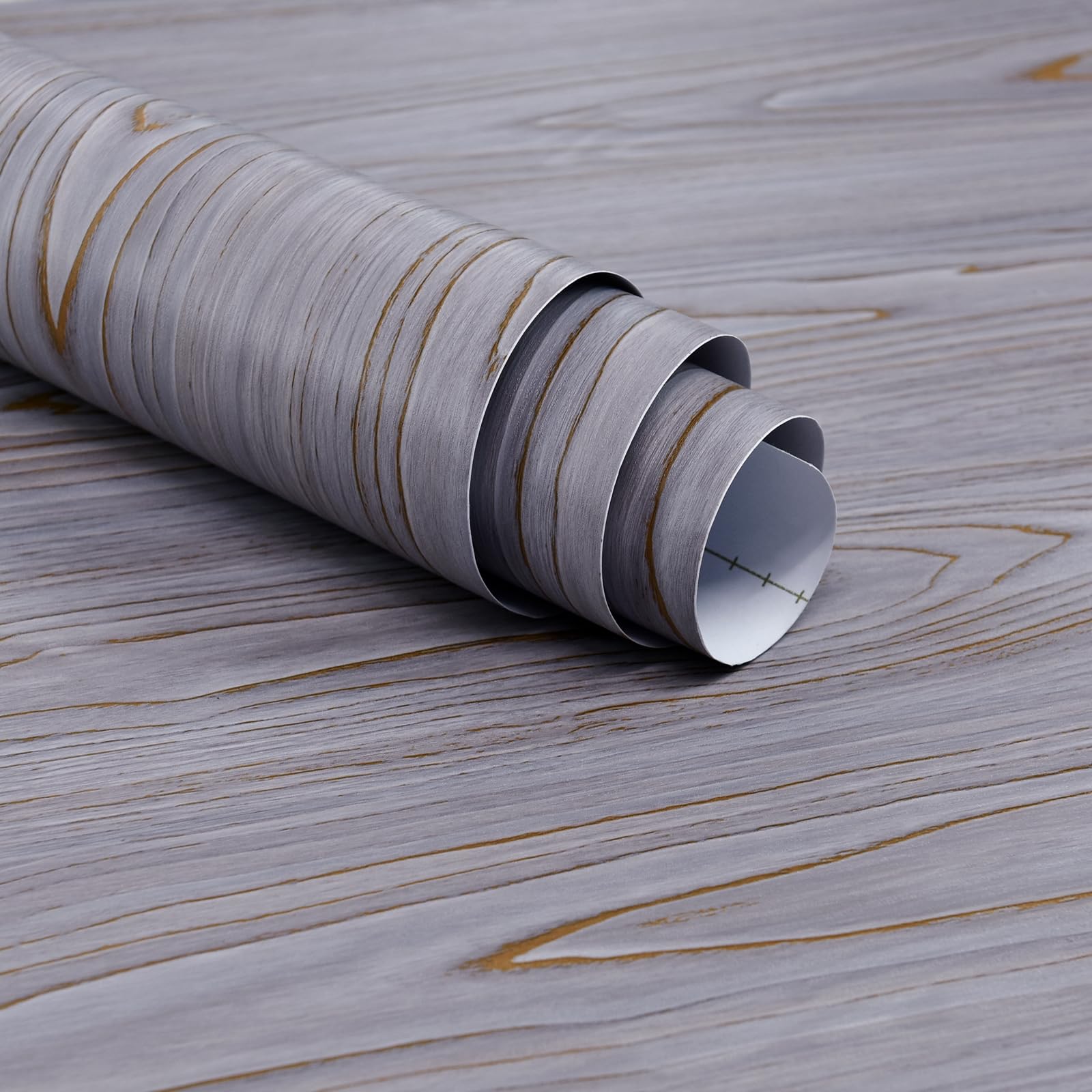 Boobest Wood Wallpaper Peel and Stick Faux Wood Contact Paper Self Adhesive Removable Waterproof Wood Vinyl Wrap 15.7"x354"