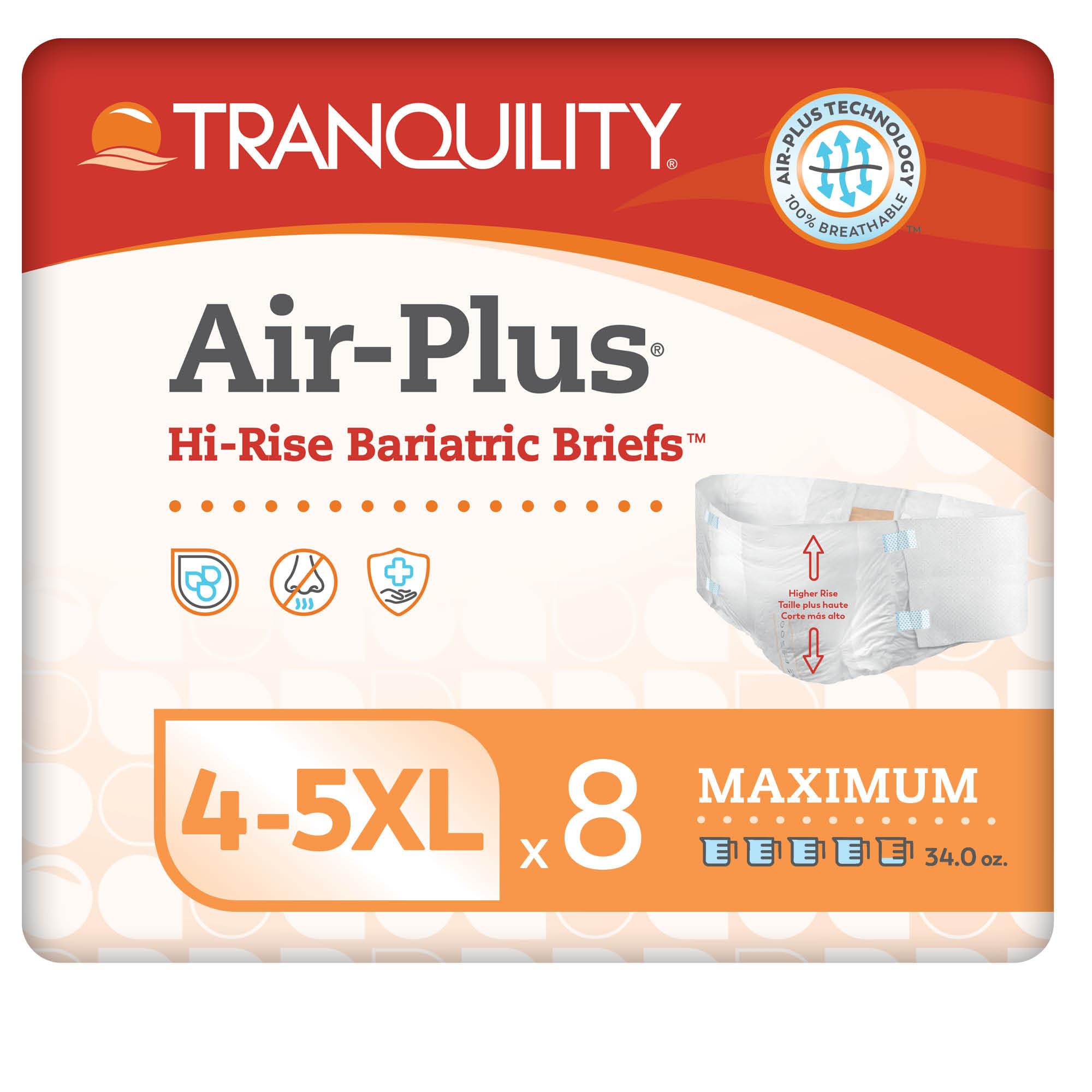 あいう BRIEFING Amazon.com: Tranquility Bariatric Disposable Briefs 4X-Large with