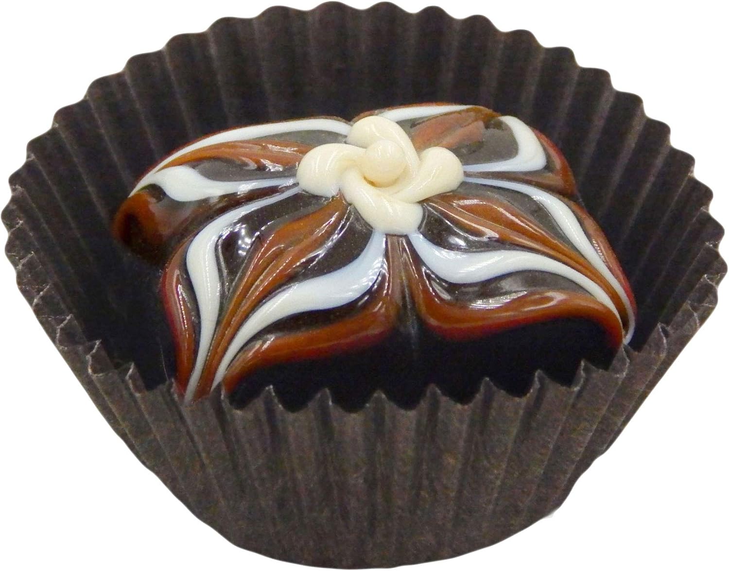 Glass Chocolate Caramel Vanilla Gift Sculpture Handmade Home Décor (Lampwork)