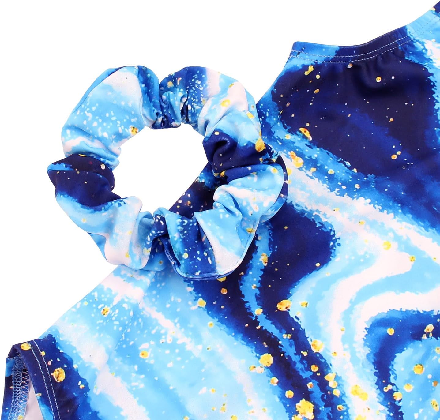 JESKIDS Gymnastics Leotards for Girls Dance Unitards Biketards Matching Shorts Activewear Suits for Girls 4-13 Years - Image 5