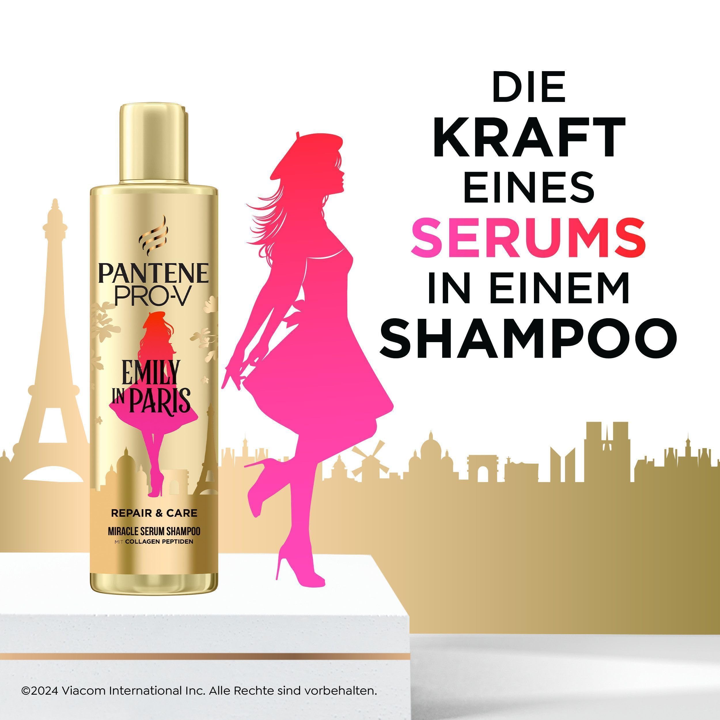 Pantene Pro-V x Emily in Paris Limited Edition Repair & Care Serum