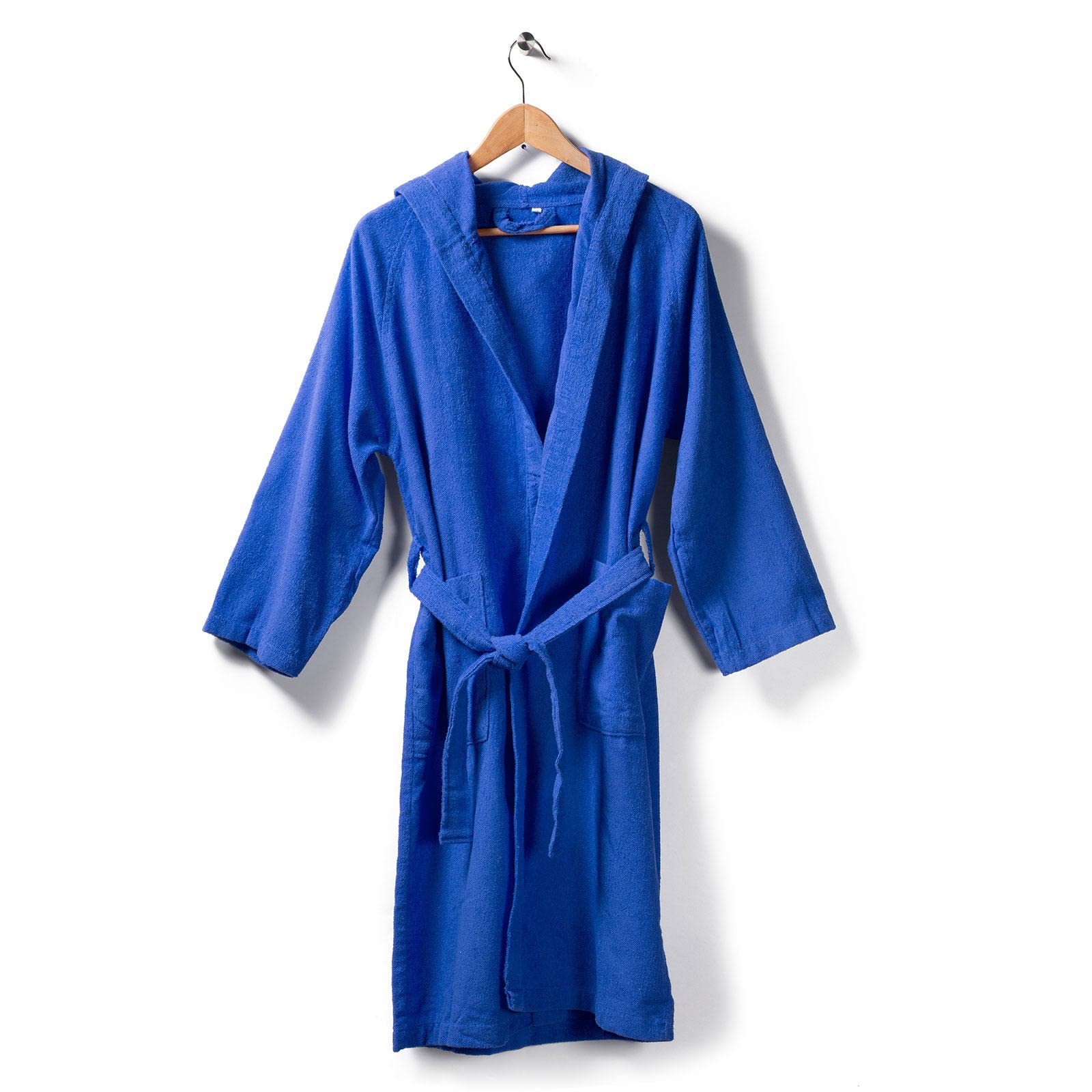 CALEFFI - Accappatoio per adulti, Donna / Uomo / Unisex con Cappuccio, in Spugna 100%