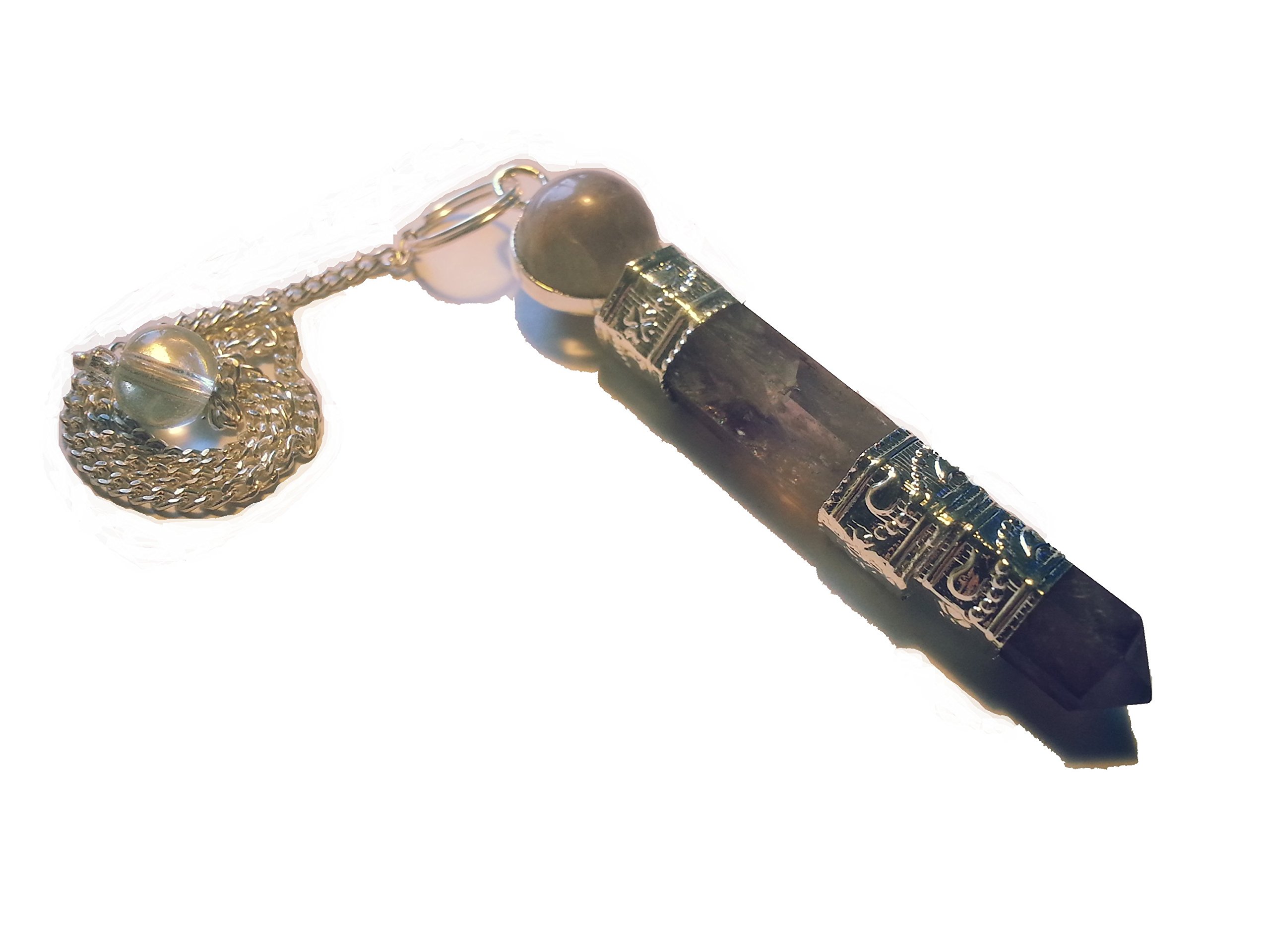 Chabottakra Bat Shaped Pendulum Amethyst