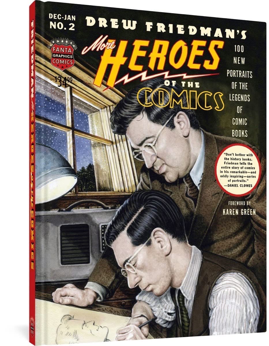 More Heroes Of The Comics anthologie biographie illustrateurs comics