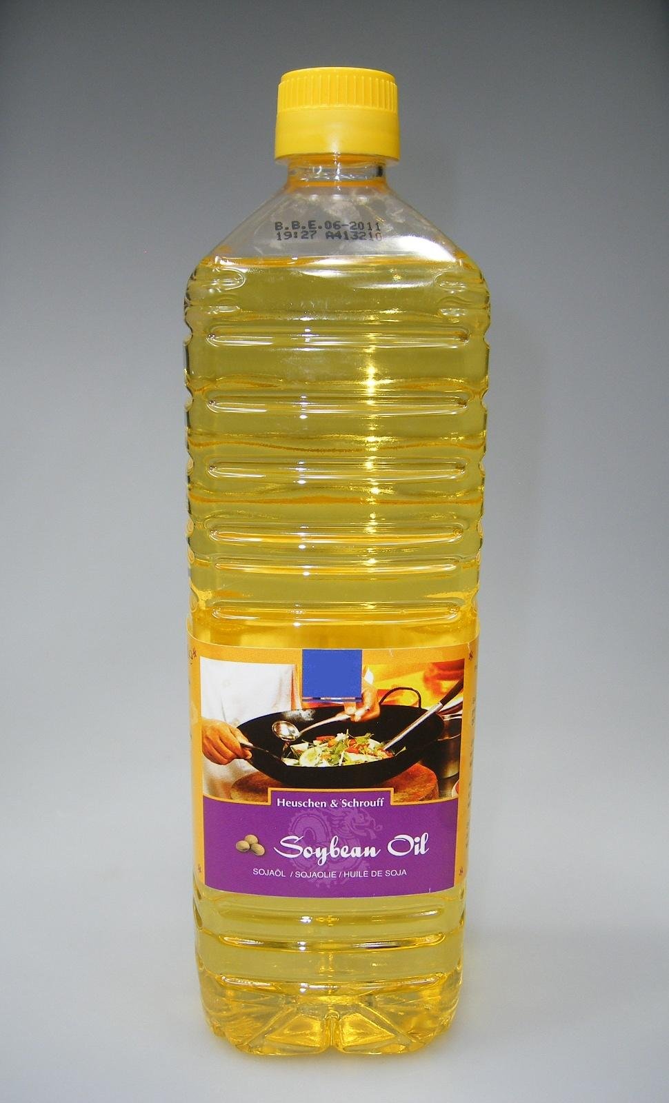Aceite de Soja 1L Sabor Suave y Neutro para Aliños, Vinagretas, Mayonesa y Salsas Frías Botella 1 Litro