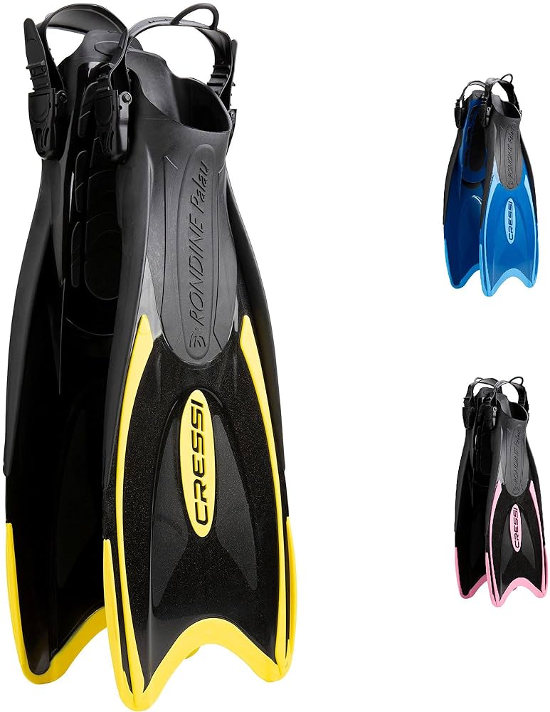 CREESI クレッシー　ダイビング　フィン　L/XL シュノーケル Amazon | CRESSI Palau Fins Black/Yellow L/XL (44/47