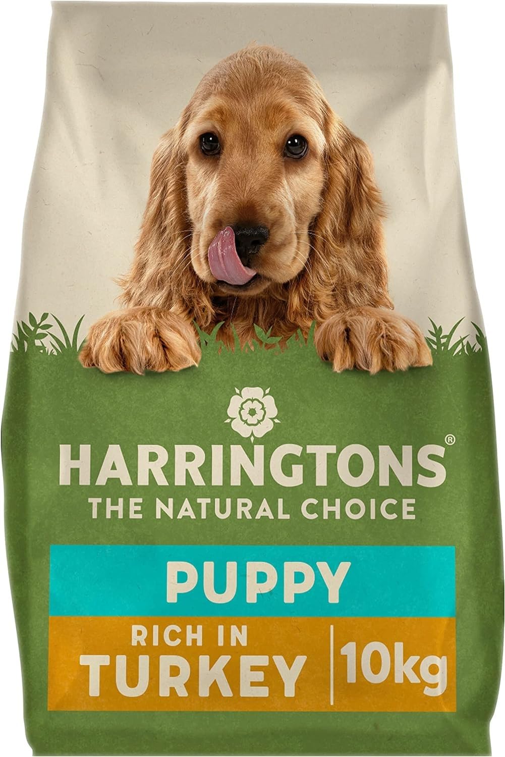 Harringtons Complete Puppy Dry Dog Food Turkey & Rice 10kg - Made with All Natural Ingredients
