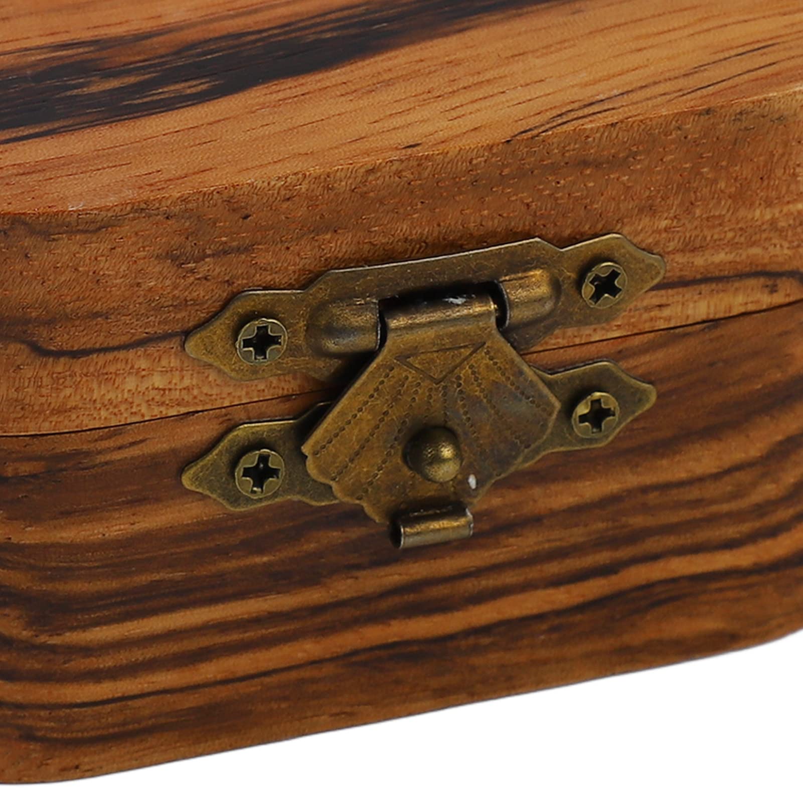 Plettri per chitarra, sostituzione di pregevole fattura Custodia per plettro per chitarra in legno di buona protezione portatile per gli amici